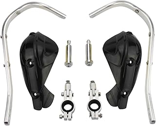 GOOFIT 22mm Handprotektoren Handschalen Montagekit Aluminium Legierung Handschutzbügel Ersatz für Motocross Motorrad Pitbi...