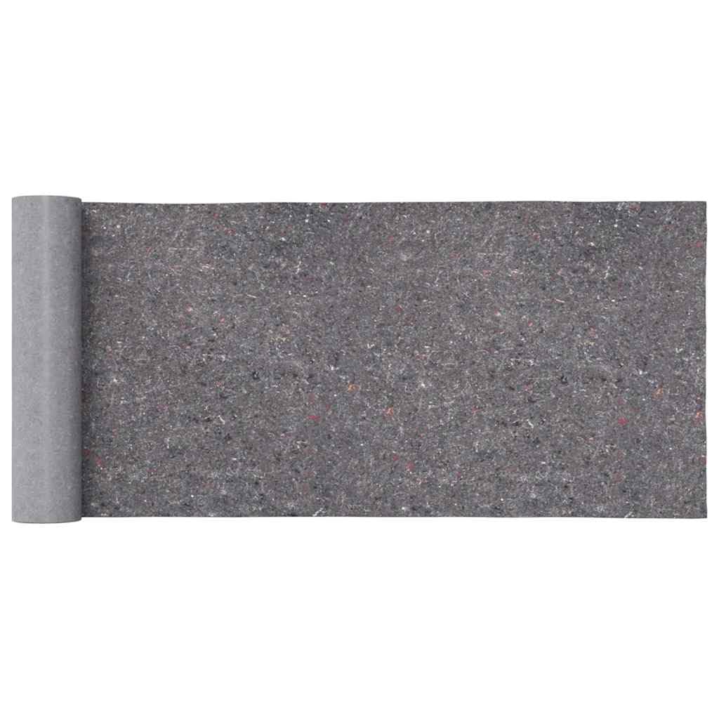 Bâche de Protection Contre Peinture 25 m 180 g/m² Gris, Rouleau de Bâche pour Couvre et Protège Sols et Meubles Contre Déversements