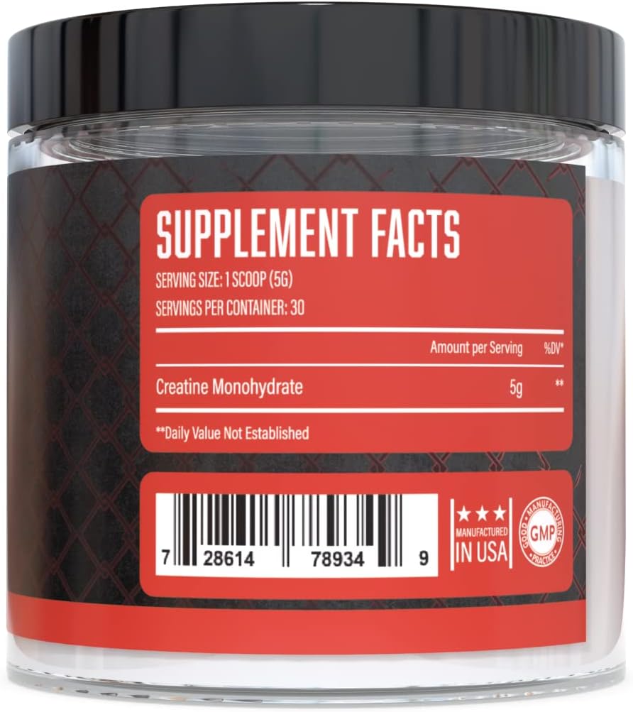 Huge Supplements Creatine Monohydrate Powder