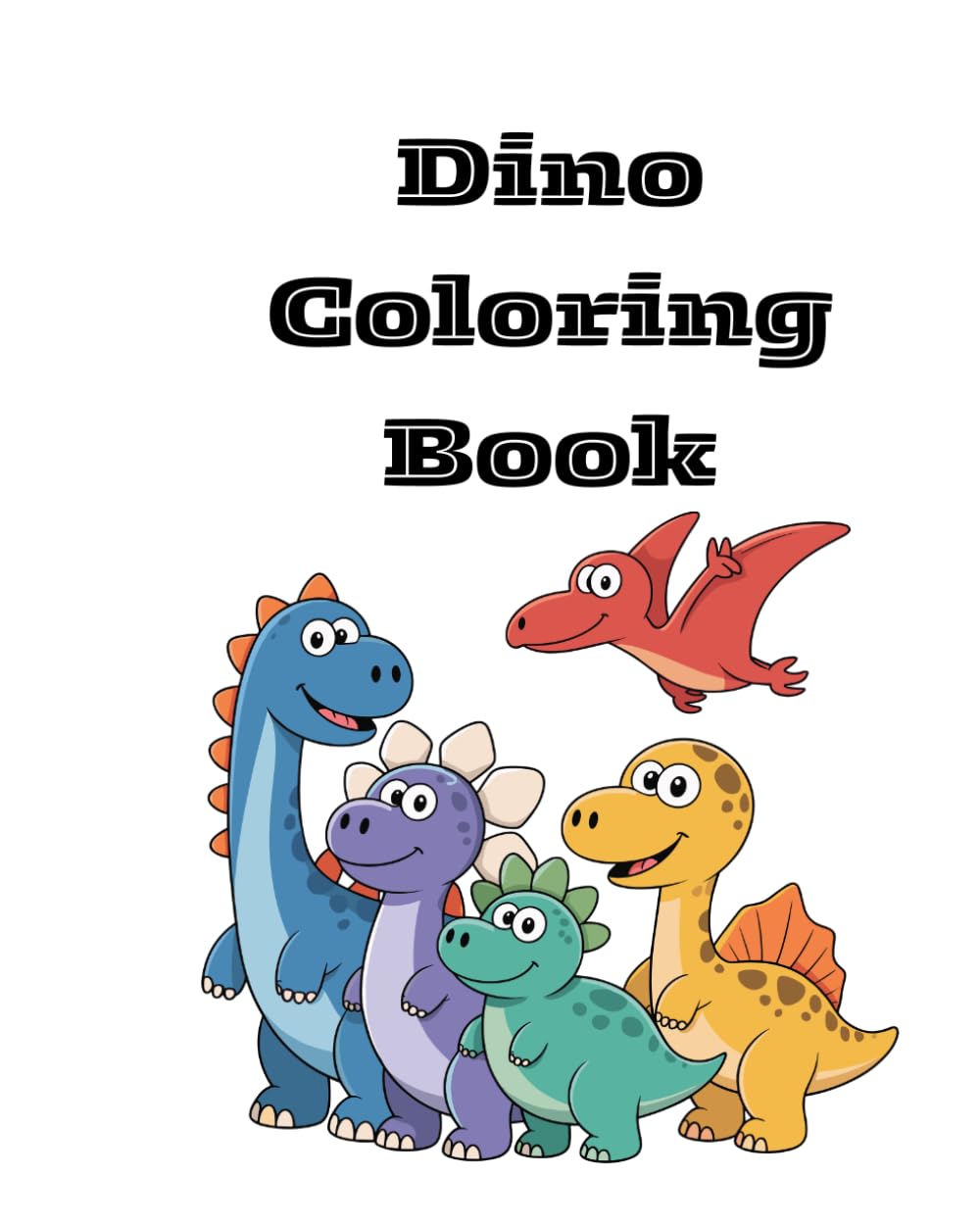 Dino Coloring Book