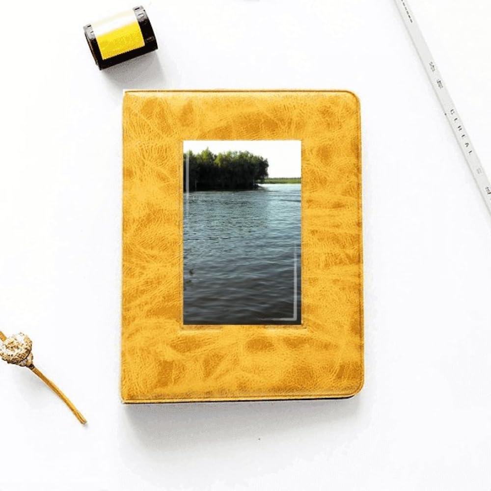 no/no Peaceful Lake Art Deco Fashion Photo Album Family Wedding Picture 4x6