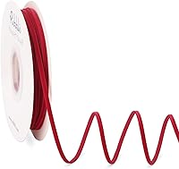 Vista 13 de Ribbli - Cinta de terciopelo marrón de 1 pulgada, carrete continuo de 25 yardas - Cinta navideña marrón para envoltorios de regalo, manualidades