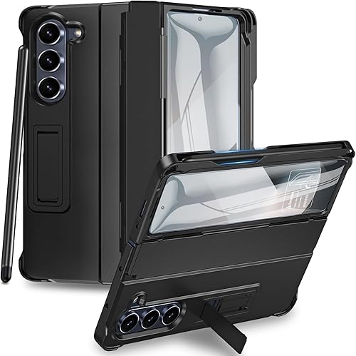 Layeri Coque pour Samsung Galaxy Z Fold 6 avec Support Verre Trempé Protection É