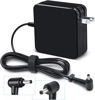 19V 3.42A 65W AC Adapter Laptop Charger for Asus X540 X540S X540SA X540UA X540L X540LA X553 X553MA Zenbook UX305LA UX305 UX305UA; Transformer Book Flip TP300LA TP300L Power Supply Cord