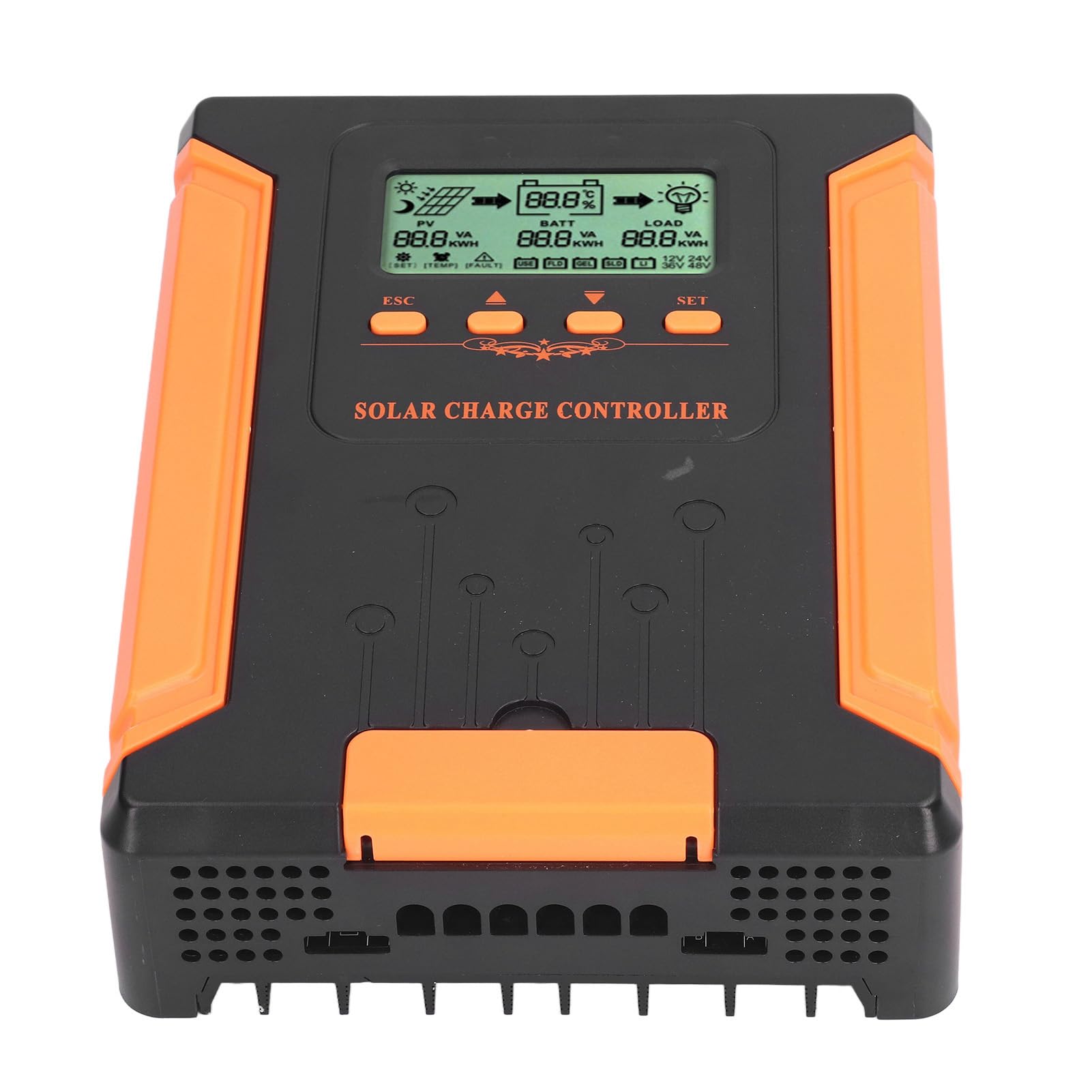 Generic Kontroler ładowania Słonecznego MPPT z Wyświetlaczem LCD Zaawansowana Inteligentna Konstrukcja dla Systemów Zasilania energią słoneczną 12 V 24 V 36 48 (60A)