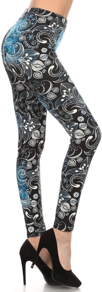 Women's Ultra Soft High Waist Fashion Leggings BAT1