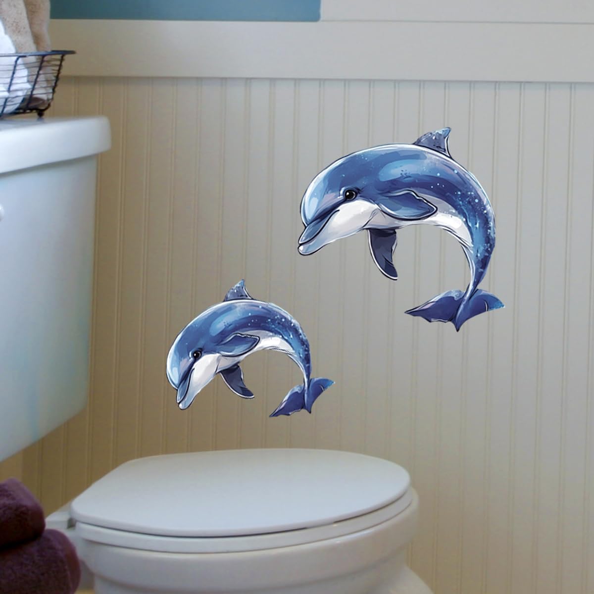 Vancoup Glow in the Dark Dolphin Wall Stickers Self-Adhesive Home Decor image 3
