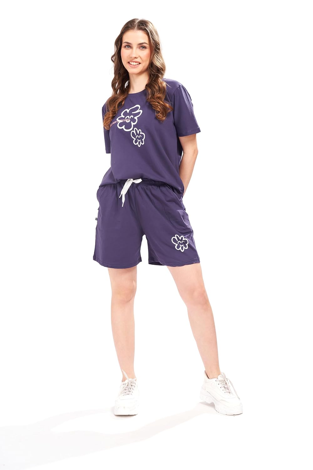 WEET Women Printed Night Suit Set of Top & Shorts 8318 - Review, Price and Buying Guide