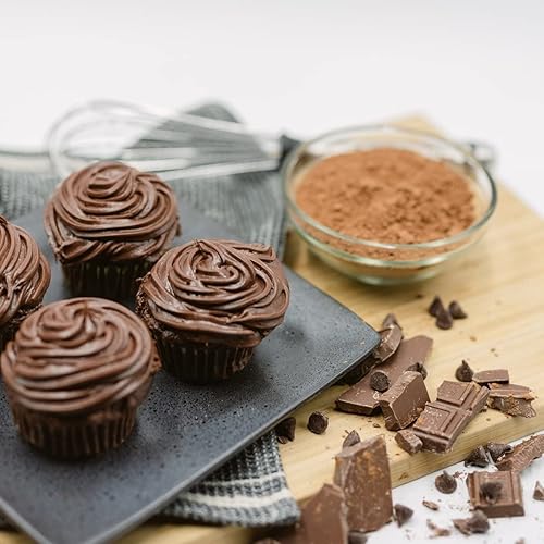 Miniatura 4 de ProDough - Mezcla de cupcakes alta en proteínas, sin gluten, baja en carbohidratos, 0.53 onzas de proteína por cupcake, sin azúcares añadidos, apta