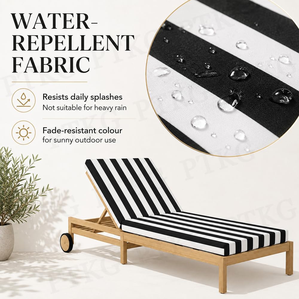 Matelas Bain de Soleil ImperméAble Coussin Transat Bain de Soleil