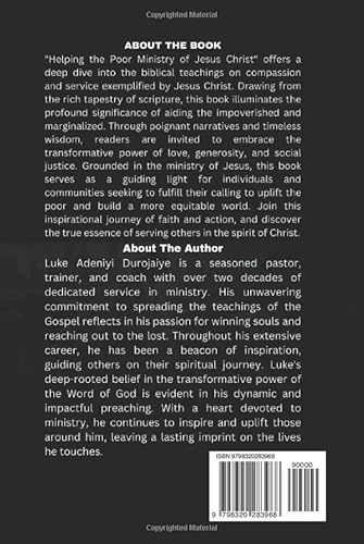 Helping The Poor Ministry Of Jesus Christ