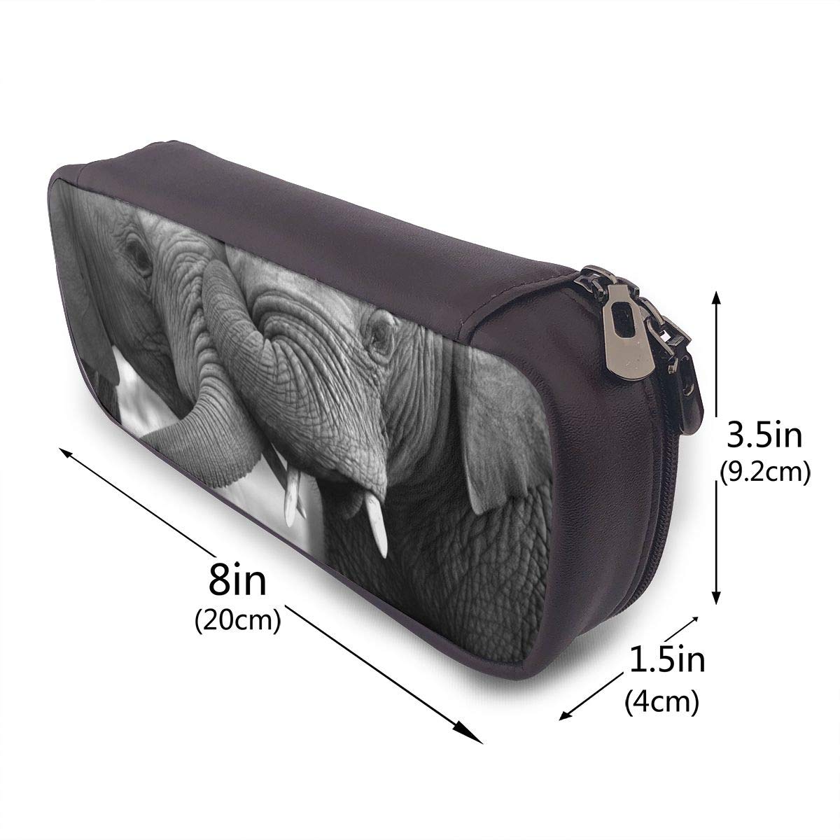 Amazon | ペンケース 大容量 筆箱 アフリカ ぞうさん シンプル 多機能