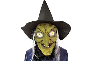 Handmade Scary Mask - Painted Snow White Evil Witch Mask