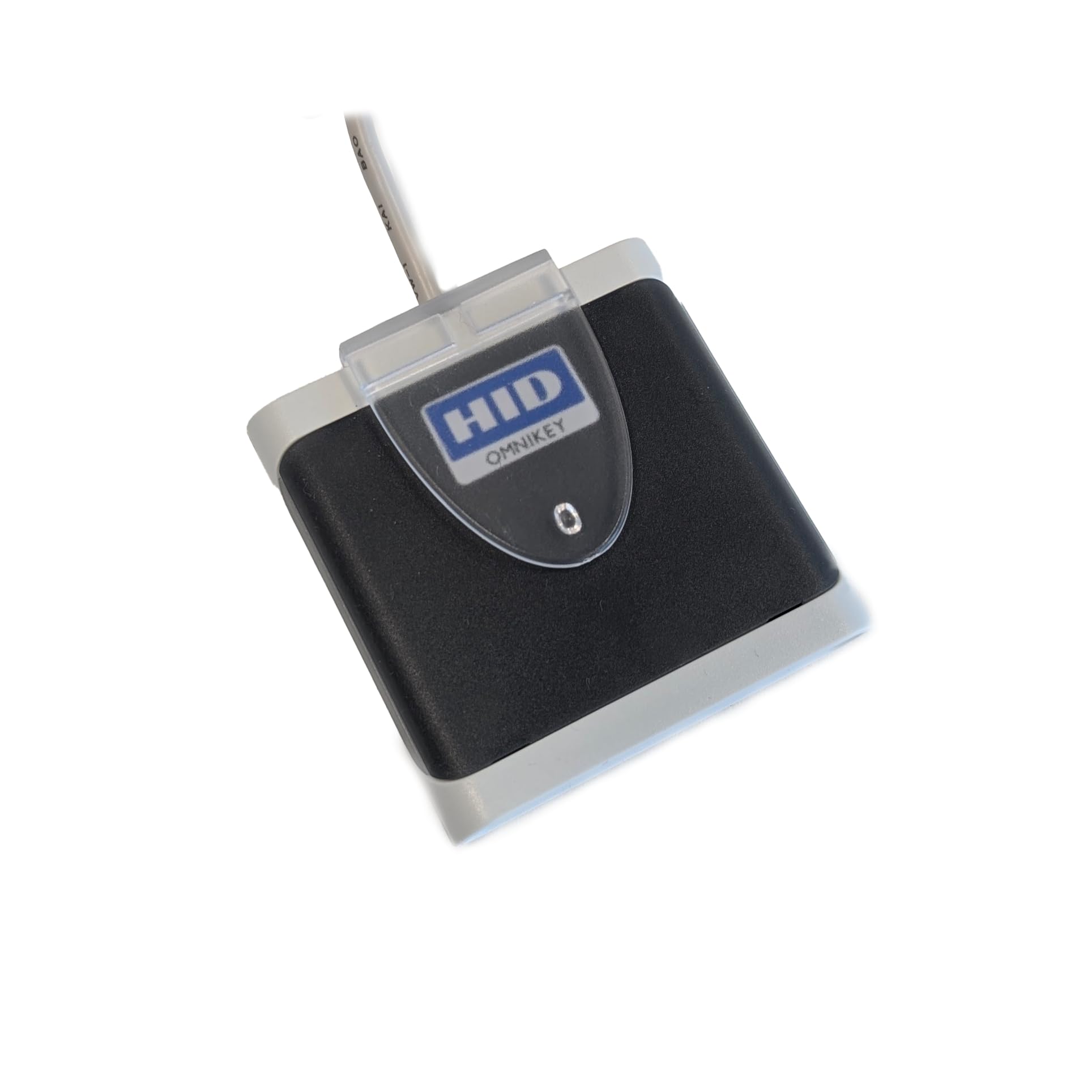 Omnikey Lector de tarjetas inteligentes 5022 con pinza para tarjetas (antracita)