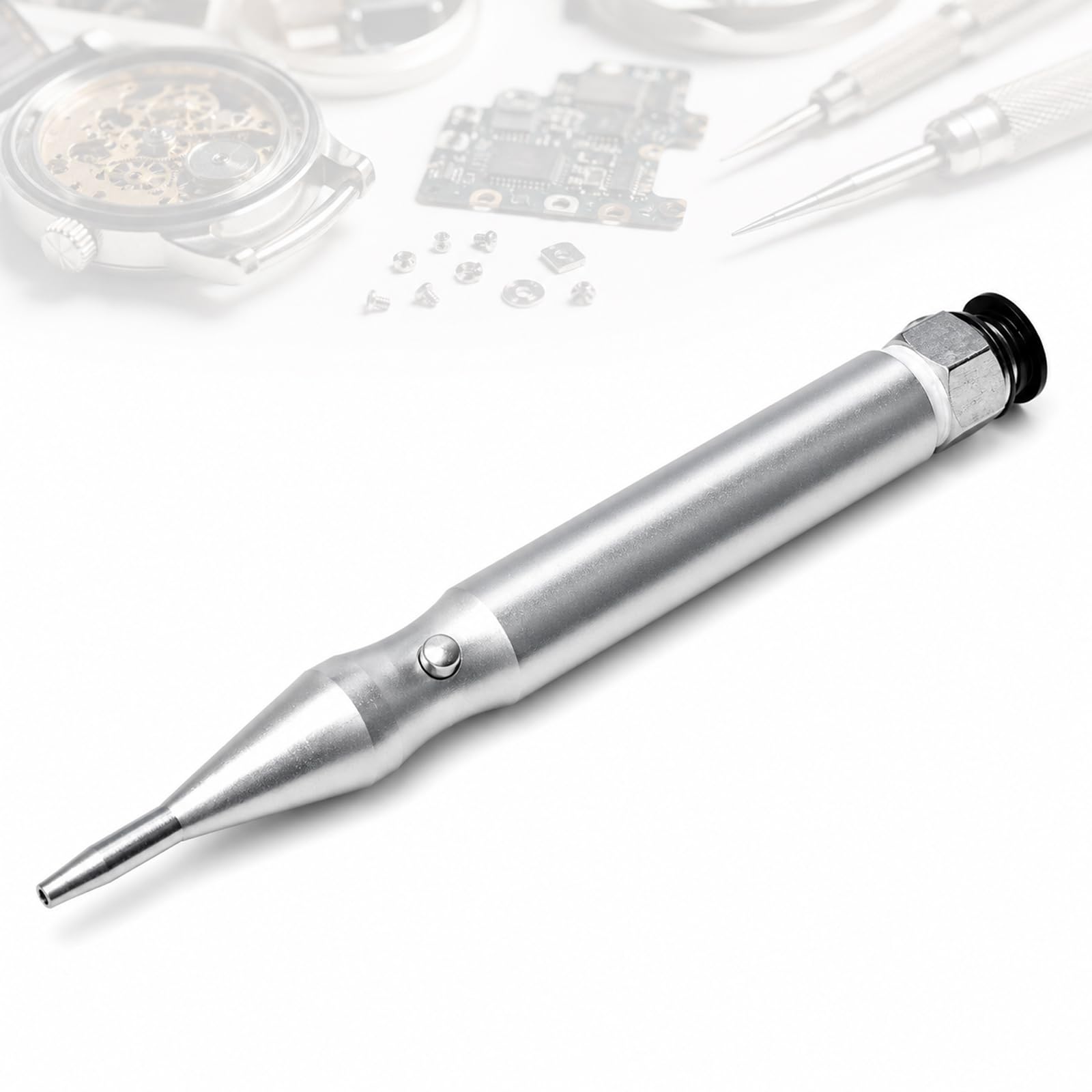 YIYIRAN Mini Watch Cleaning Air Blower Pen, Air Duster Pen, Watch Dial Cleaning Pen, Precision Dust Removal Tool, Flow Control And 3m Tube For Watch Movements, Dials And Electronics A