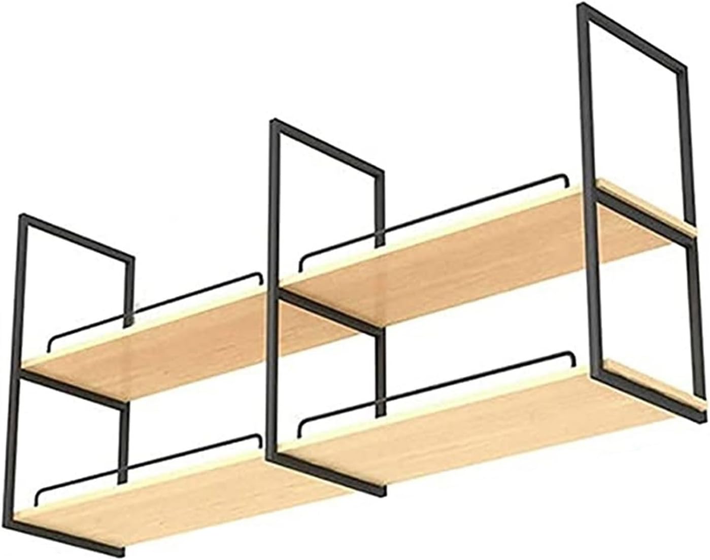 Ceiling Hanging Shelf Cube Floating Shelf Hanging Flower Pot Stand