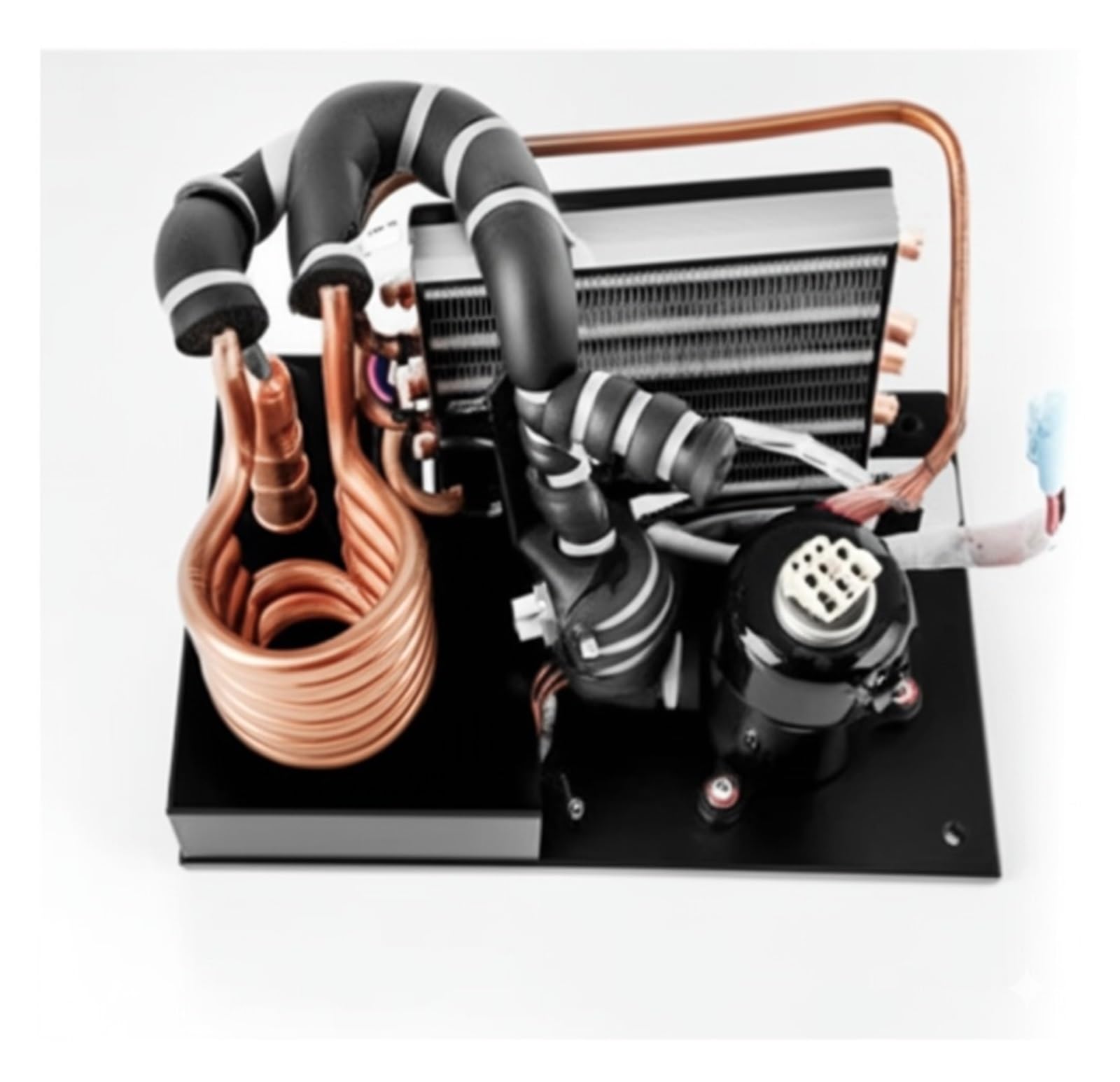 CVFRDD Micro DC Air Conditioner, Ultra-Portable Compact 24V DC Copper Coil Chiller - 200W Cooling Capacity with R134A Refrigerant