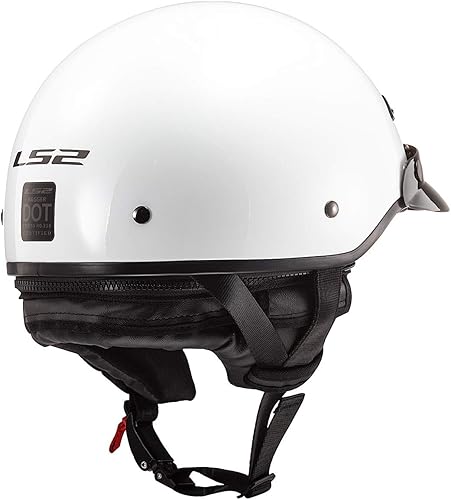 Miniatura 4 de LS2 Helmets - Medio casco para motocicleta Bagger