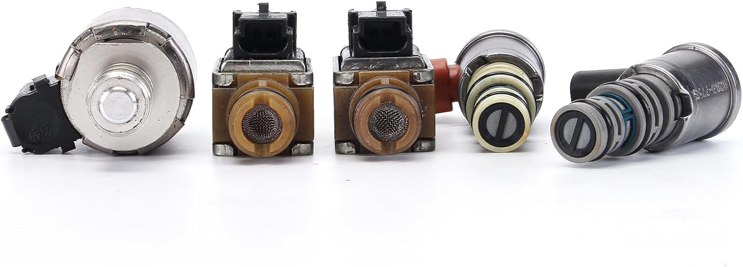 4L60E 4L65E Transmission Master Control Shift Solenoid Kit Compatible with G-M Che-vy Cadi-llac GM-C EPC Chevr-olet 2003-On
