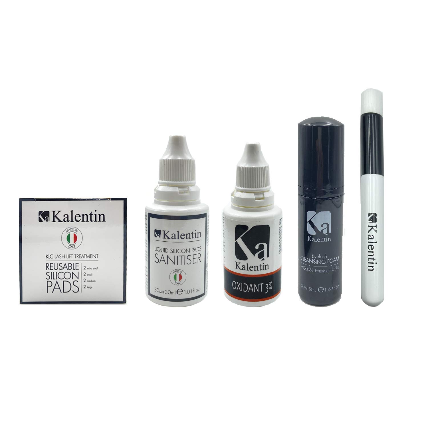 KIT LAMINAZIONE CIGLIA E TINTURA SOPRACCIGLIA 30/35 APPLICAZIONI KALENTIN