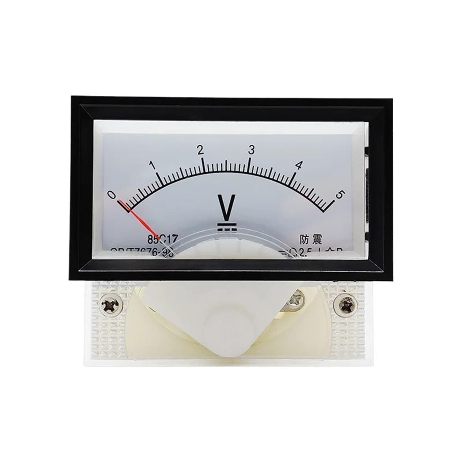 Voltmètre DC 450V à aiguille 85C17-V voltmètre de tableau continu - 4