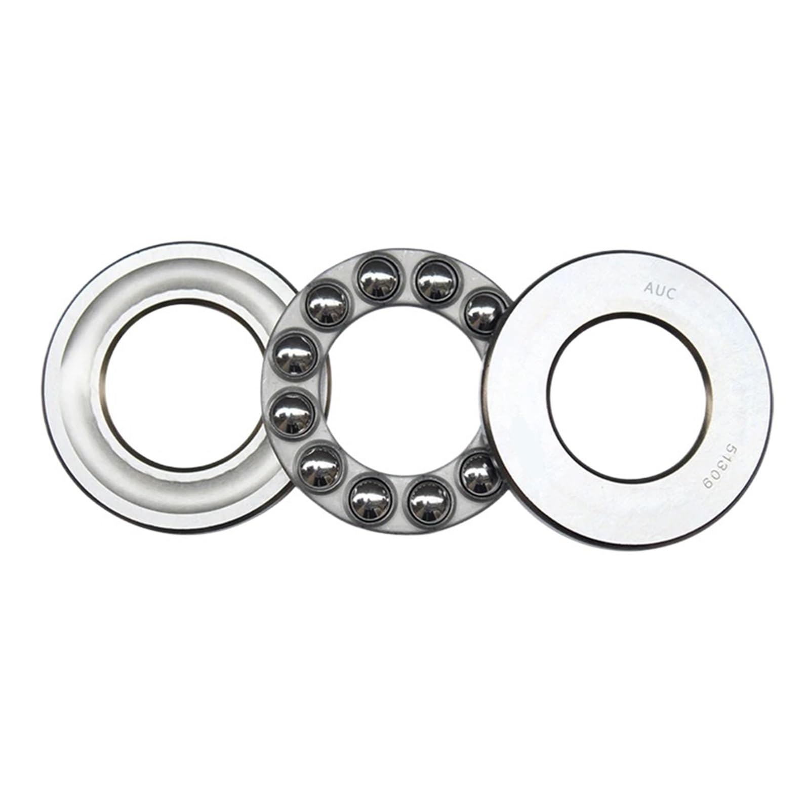 Rodamientos axiales de Bolas Planos Rodamiento de Bolas de Empuje 51107 51108 51109 51110 51111 51112 51113(51110 50x70x14mm)