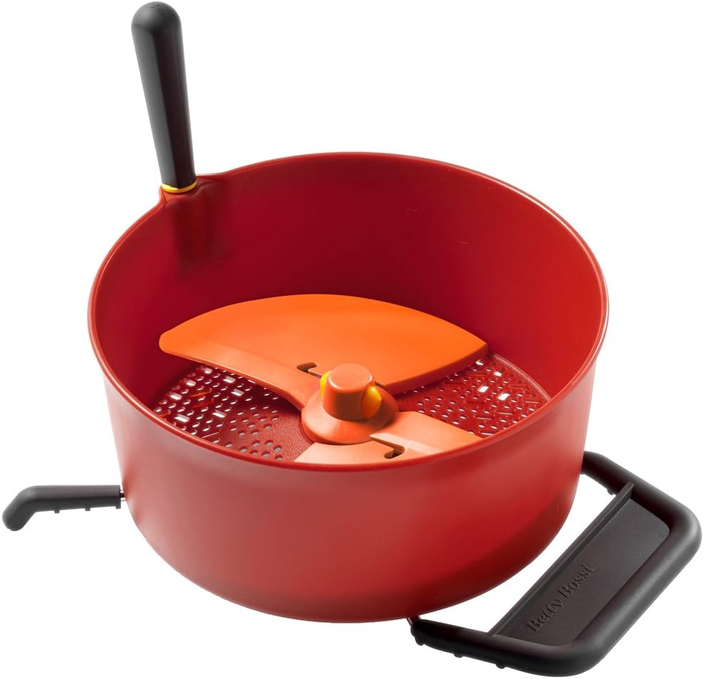 Betty Bossi Food Mill Passe-Vite in red, 28 x 28 x 13 cm