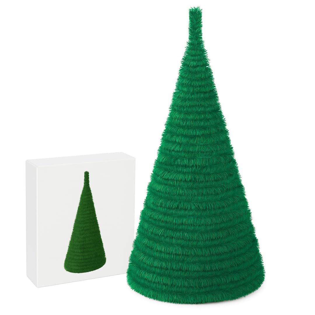 Arbol de Navidad Pop up - Arbol de Navidad Plegable - Plegado facil y rapido - Facil de Guardar