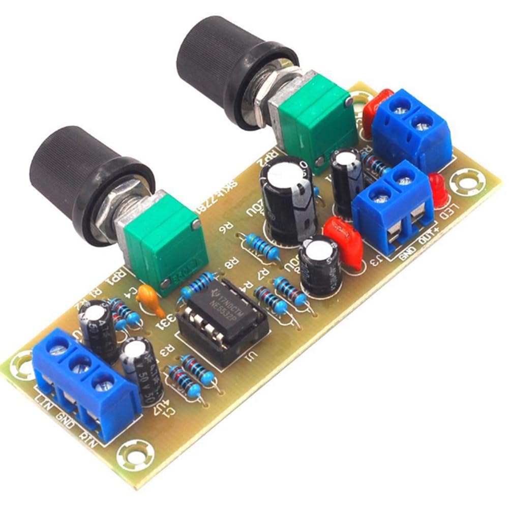Scheda filtrante DC 10-24V subwoofer amplificatore preamplificatore piastra filtro frequenza