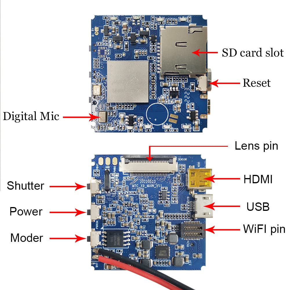 Amazon | MATECam 4K FHD 60FPS X9 IMX258 + リモート + ケース +
