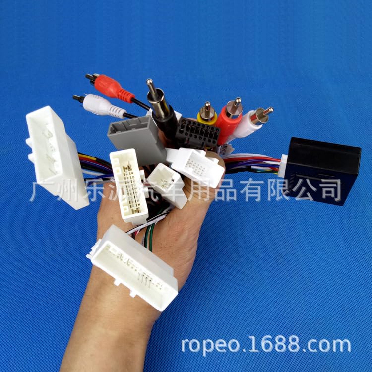 Car for Audio 16PIN Android Power Cable Adapter with Canbus Box for Nissan Teana/Sylphy/Tiida Power Cable Wiring Harness