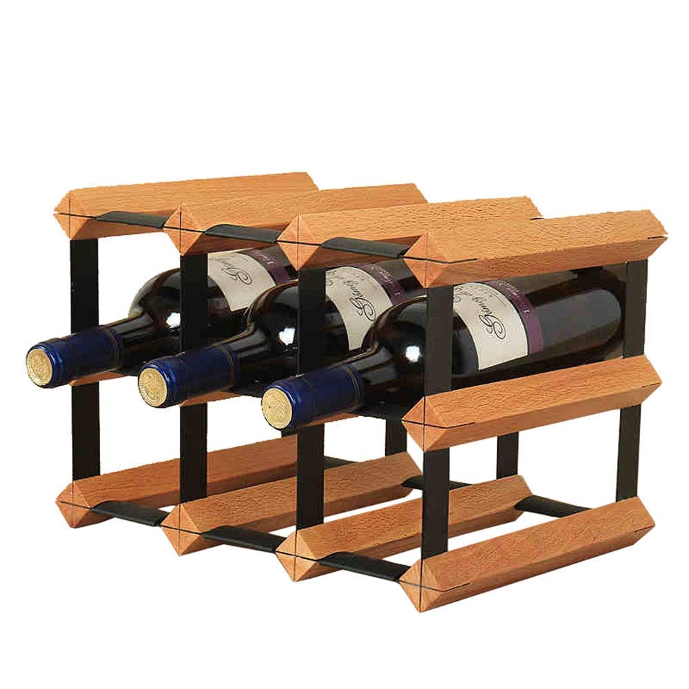 ZXYNAN Wine Racks Wine Racks Stackable 6Bottle Tabletop Wine Rack Countertop Or Wine