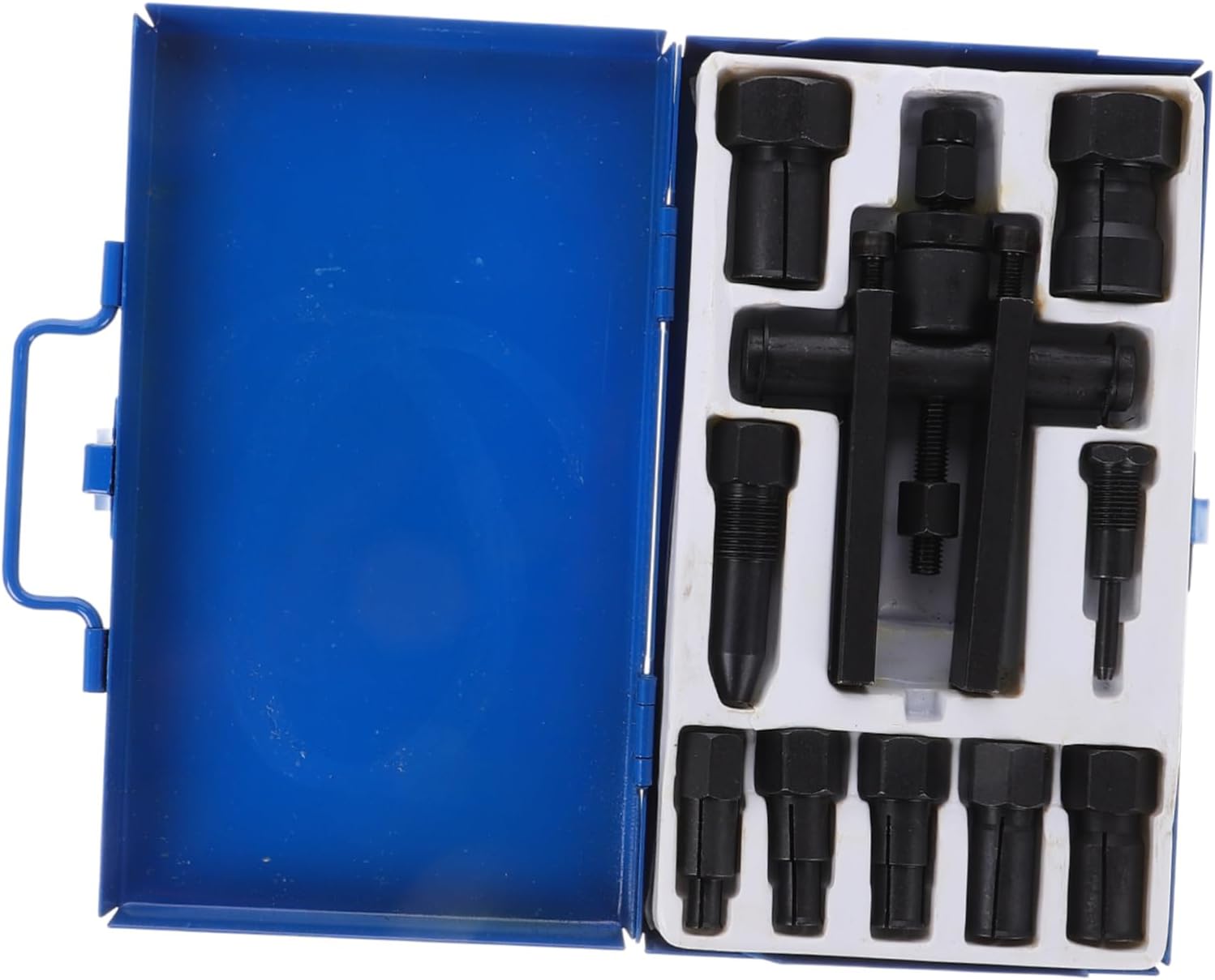 1Set Versatile Jaw Motorcycle Wheel Bearing Puller Tool Kit High Strength Bearing Separator Puller for Easy Operation Various Models