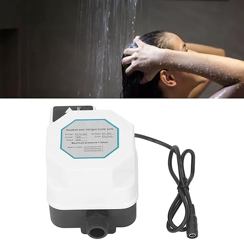 Miniatura 6 de Bomba de refuerzo de presión de agua de 75 W 24 V, bomba de refuerzo de ducha ABS Mini G12 bastante automática bomba de refuerzo de circulación de