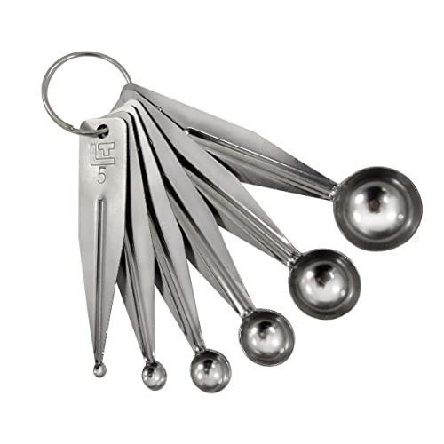 Tellier Louis Lot de 6 cuillères à Pommes - Décoration culinaire - Simple d'Utilisation - Marque Française