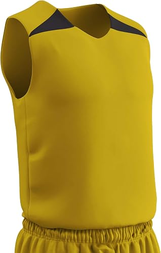 Champro Dri Gear Pro Plus Short de Basketball réversible en Polyester pour Adult