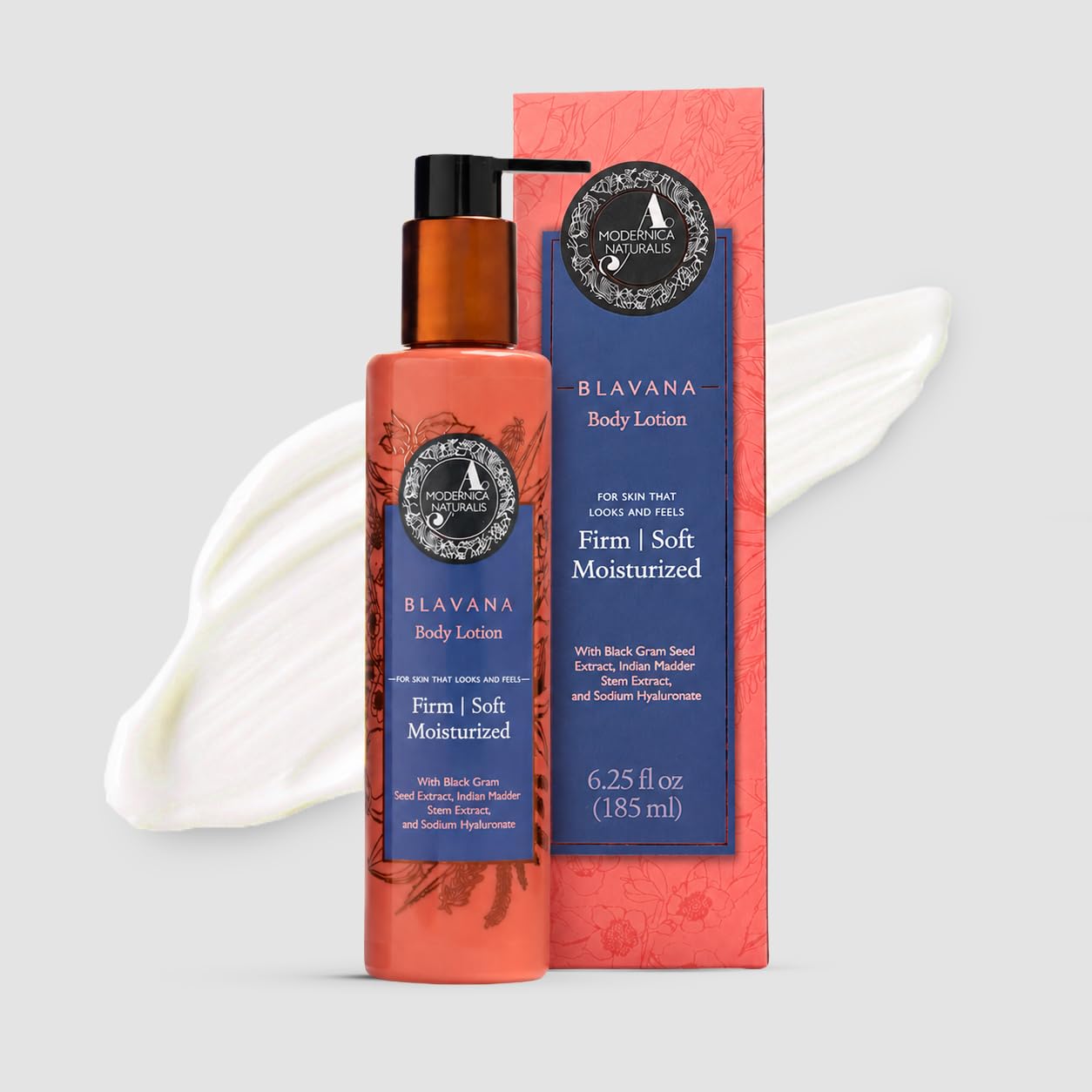 The Ayurveda Experience Loción corporal ayurvédica de A Modernica para piel seca y envejecida enriquecida con aceite de almendra Manjistha negro y aceite de semilla