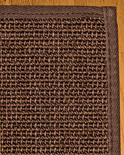 Naturalarearugs 100% Natural Fiber Divine, Sisal Brown, Handmade Stair Treads Carpet (9" X 29") Set Of 13 #TOP3