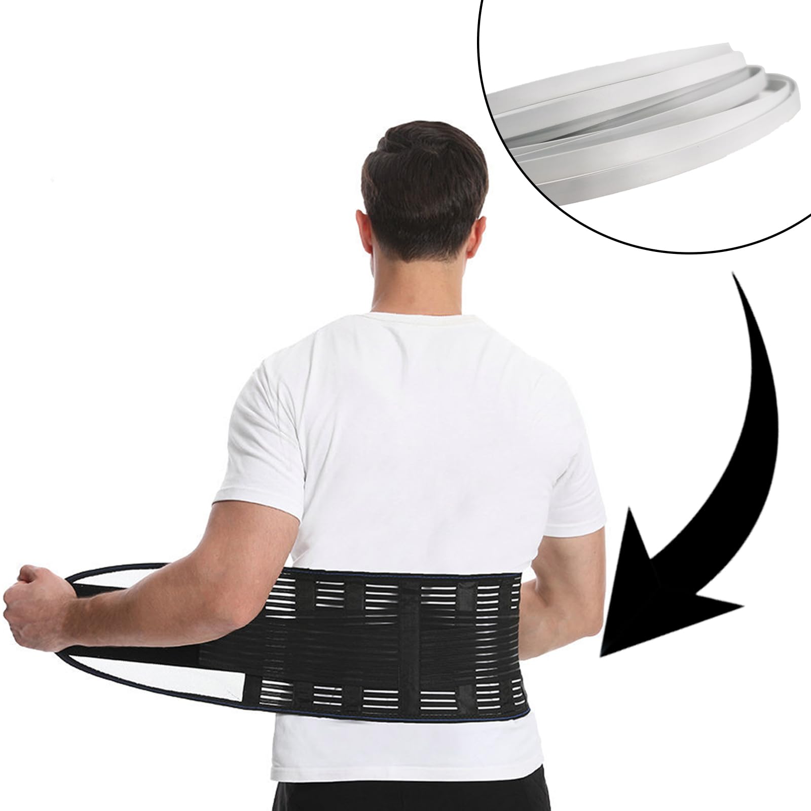 Deshuesado de metal de 11 yardas para coser varillas de acero para deshuesar de metal, corsé, soporte de deshuesado blanco de acero para vestidos de novia, vestidos, ropa moldeadora