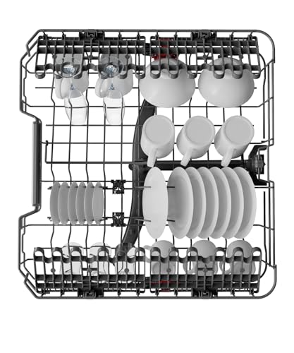 Bauknecht BUO 3O41 PLT X Unterbau-Geschirrspüler 60 cm /14 Maßgedecke /10 Standardprogramme und 1 Sensorprogramm/PowerClean/ActiveDry/Besteckschublade/Vollwasserschutz