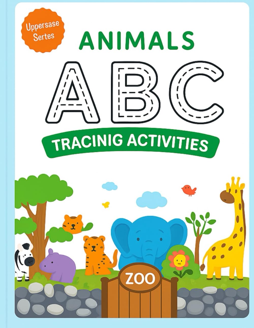 ANIMALS ABC TRACING BOOK