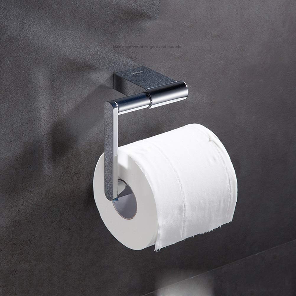 Supporto di Carta igienica, in Acciaio Inox semiaperta Rotonda d'Argento a Parete in Acciaio Inox Bagno privato Servizi igienici Supporto di Carta igienica
