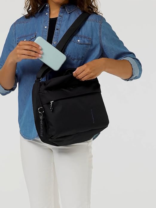 Mandarina Duck Md 20 P10QMT20, schoudertas voor dames, Perzik, 29x33x12