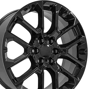 Amazon.com: OE Wheels CV67 22 Inch Rim Fits Suburban 1500 High Country ...