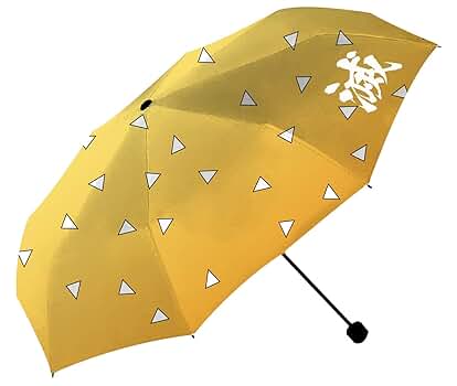 折りたたみ傘 Amazon | 鬼退治折り畳み傘 滅 インク文字プリント 夏 梅雨対策