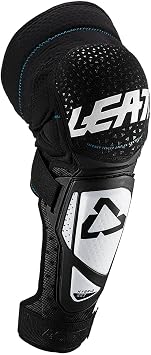 LEATT Knee&Shin Guard 3DF Hybrid EXT, Color White/Black, Size XXL 5019400742