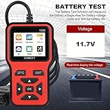 OBD2 Scanner Diagnostic Tool, V500 Check Engine Light Code Scanner Tool with Reset, DTC, Data Stream, I/M Readiness, Car & Truck Scan Tool for All Vehicles Since 1996, Escaner Automotriz - Image 3