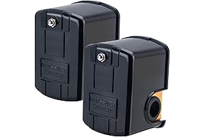 2 Pack Well Pump Pressure Switch 40-60 psi