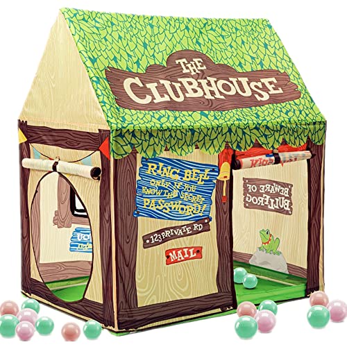 Floving Kinder Indoor / Outdoor Spielzelte Kinder Schokolade Spielhaus Palace Zelte (Grün)