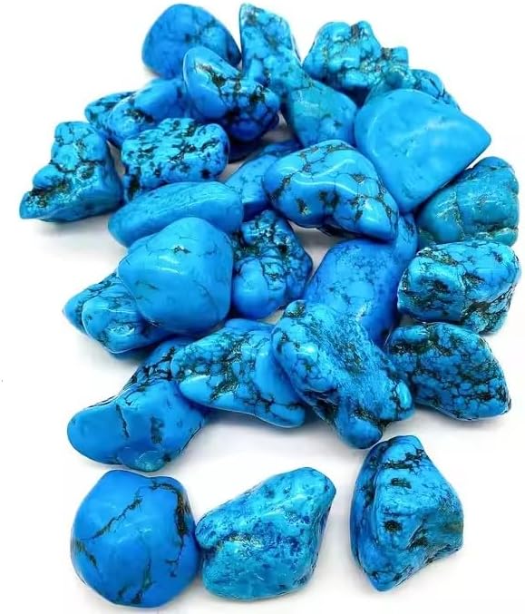 Natural Healing Crystal Mineral Specimen Blue Turquoise Stone for Decorate (1000g)